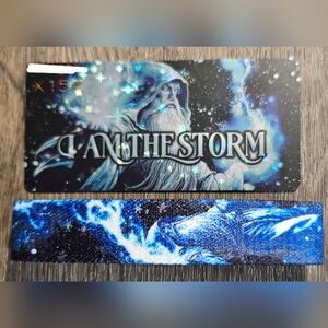 ZOX "I AM THE STORM" #X154 HOLO Winter Wonders INTERACTIVE RARE GOLDIE WRISTBAND
